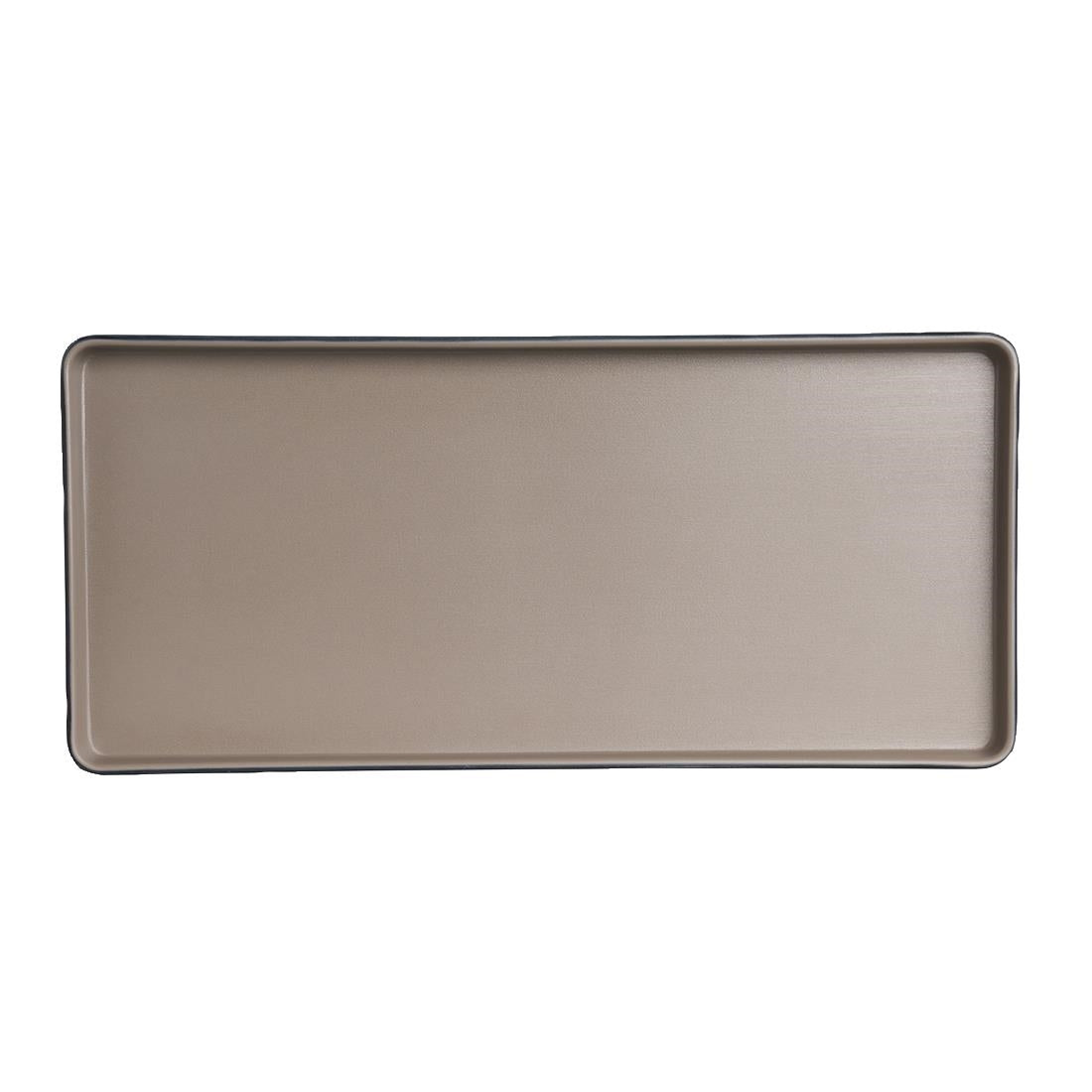 VV4142 Steelite Baja Sandstone Rectangle Trays 330mm (Pack of 24)