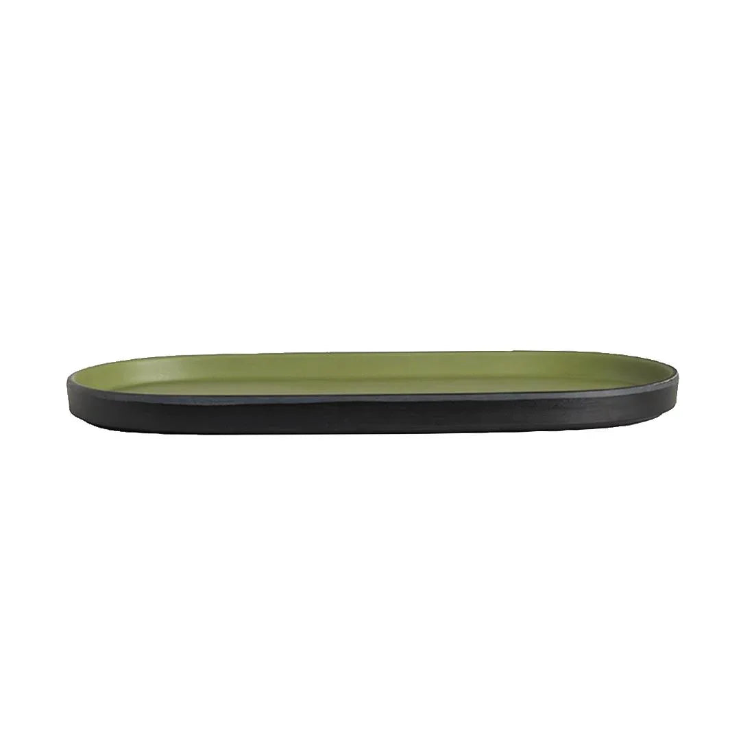 VV4153 Steelite Baja Cactus Oval Trays 292mm (Pack of 24) - JD Catering Equipment Solutions Ltd