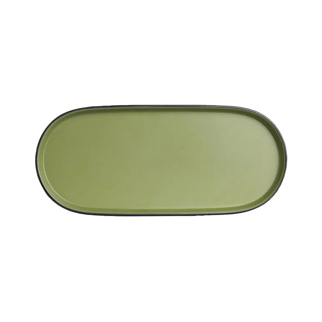 VV4153 Steelite Baja Cactus Oval Trays 292mm (Pack of 24) - JD Catering Equipment Solutions Ltd