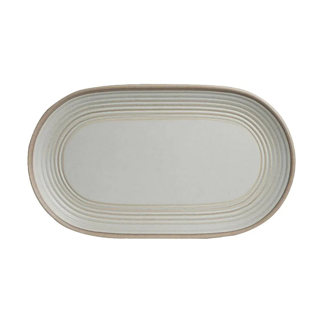 VV4197 Steelite Salinas Platter 356 x 203mm (Pack of 6) - JD Catering Equipment Solutions Ltd