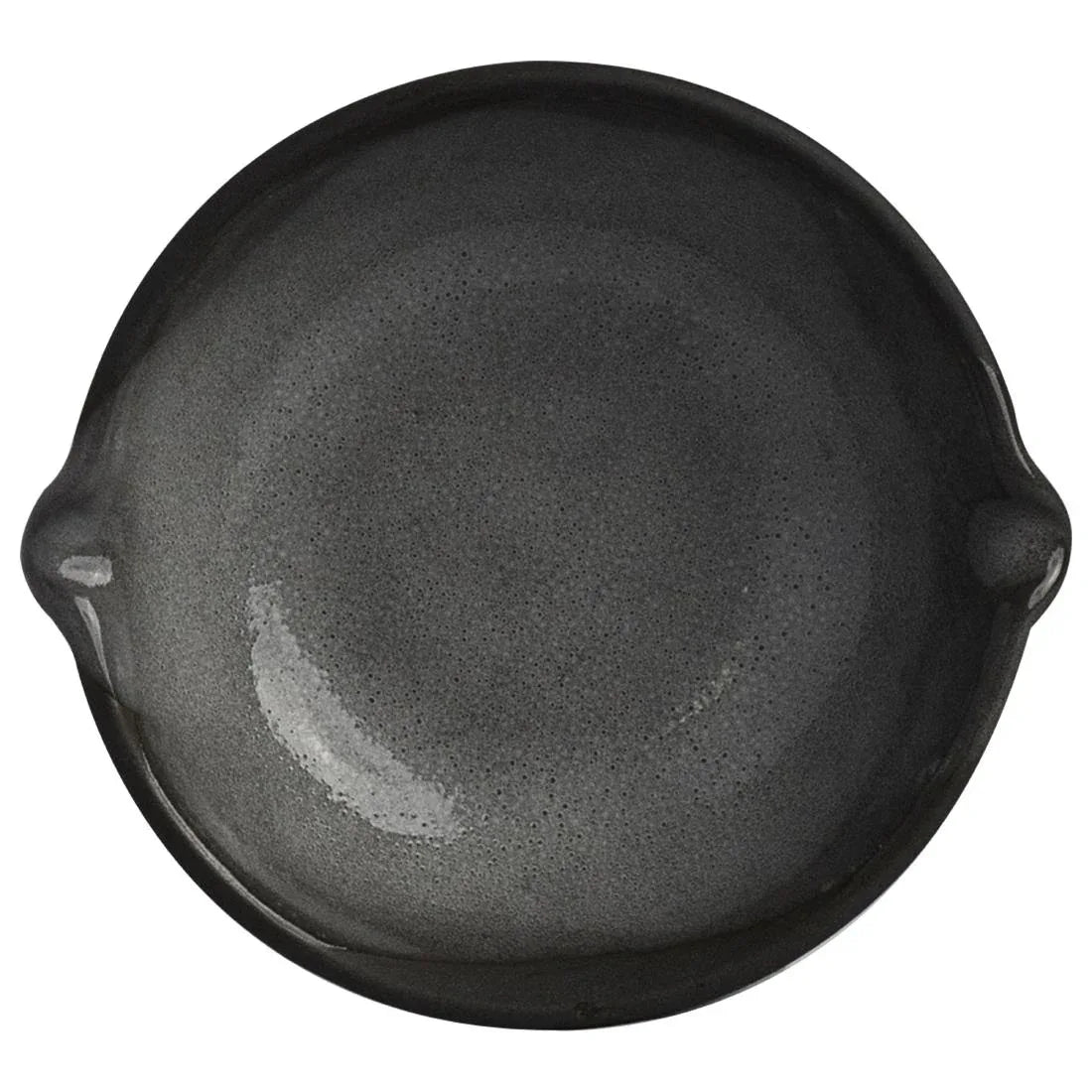 VV4251 Steelite Gembrook Condiment Dish With Double Spout Grey 110mm (Pack of 36)
