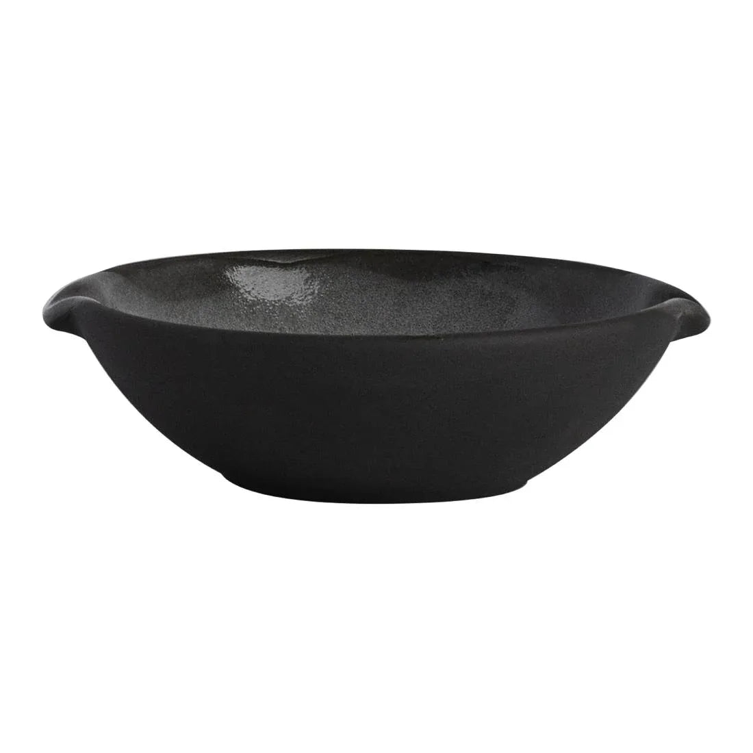 VV4251 Steelite Gembrook Condiment Dish With Double Spout Grey 110mm (Pack of 36)
