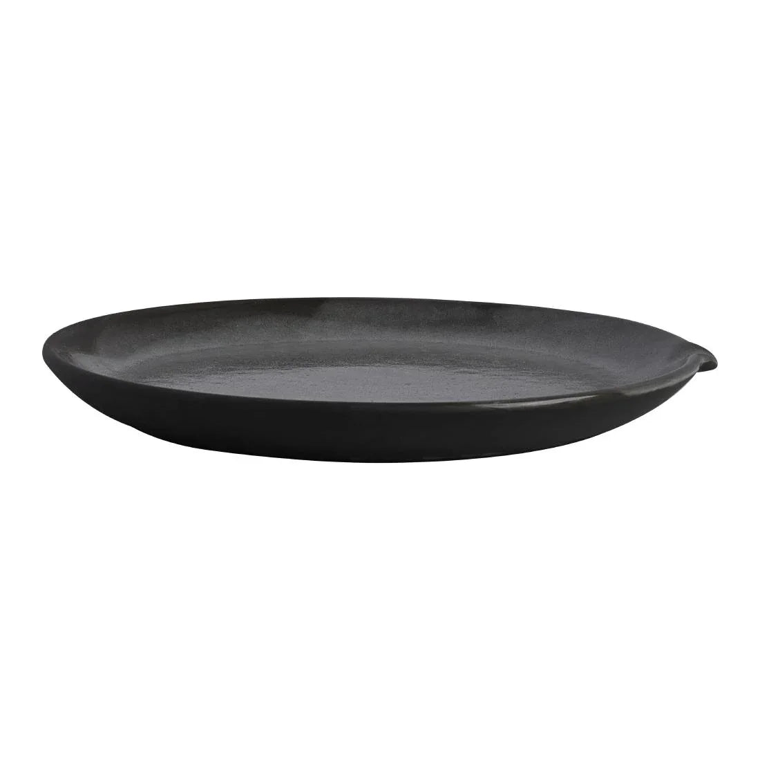 VV4252 Steelite Gembrook Plate Grey With Spout Grey 263x255mm (Pack of 24)