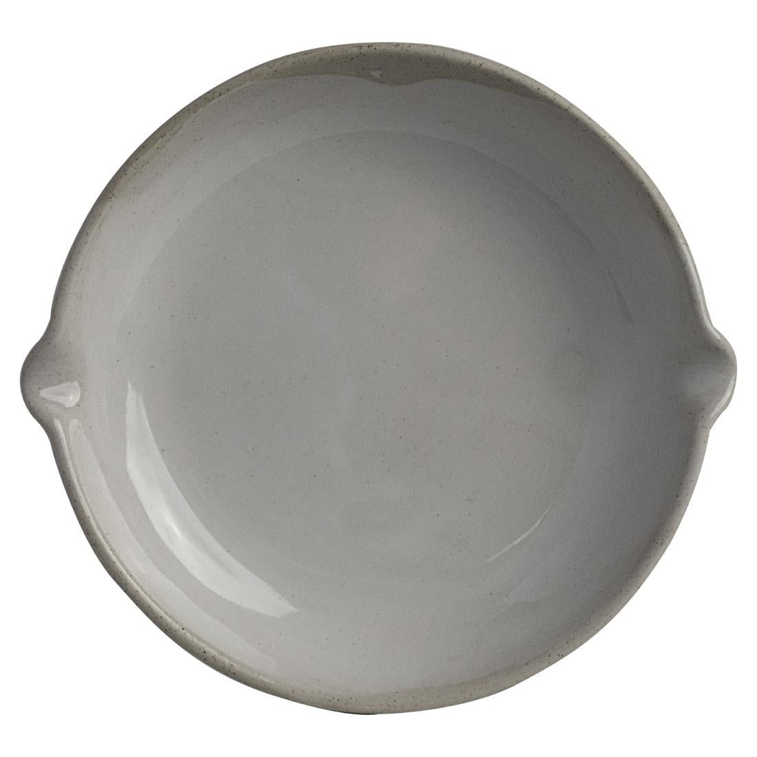 VV4270 Steelite Gembrook Dish With Double Spout  White180mm (Pack of 24)
