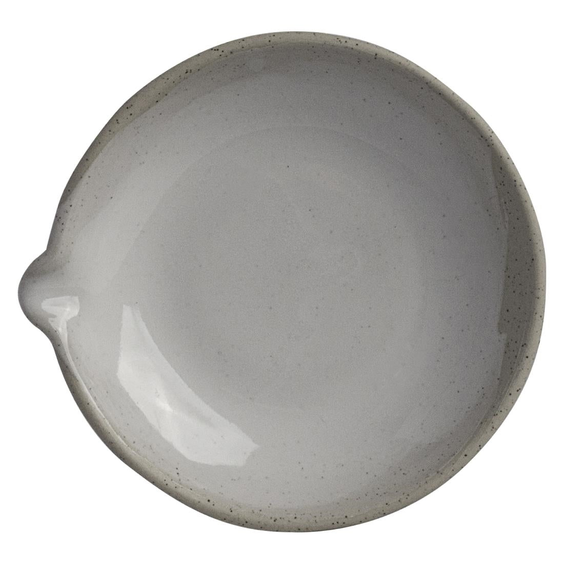 VV4271 Steelite Gembrook Dish With Spout White 127mm (Pack of 36)