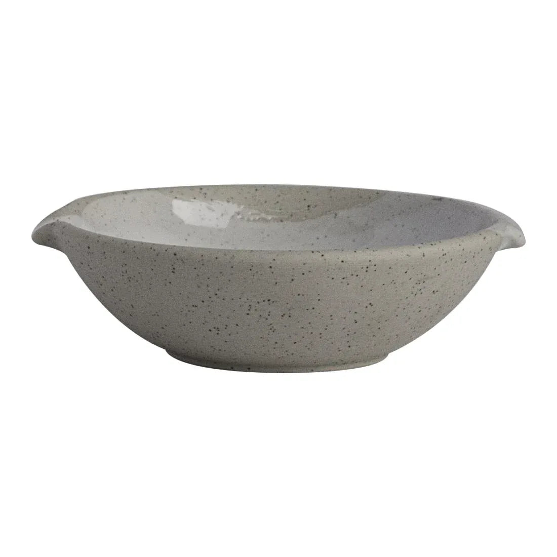 VV4272 Steelite Gembrook Condiment Dish With Double Spout White 110mm (Pack of 36)