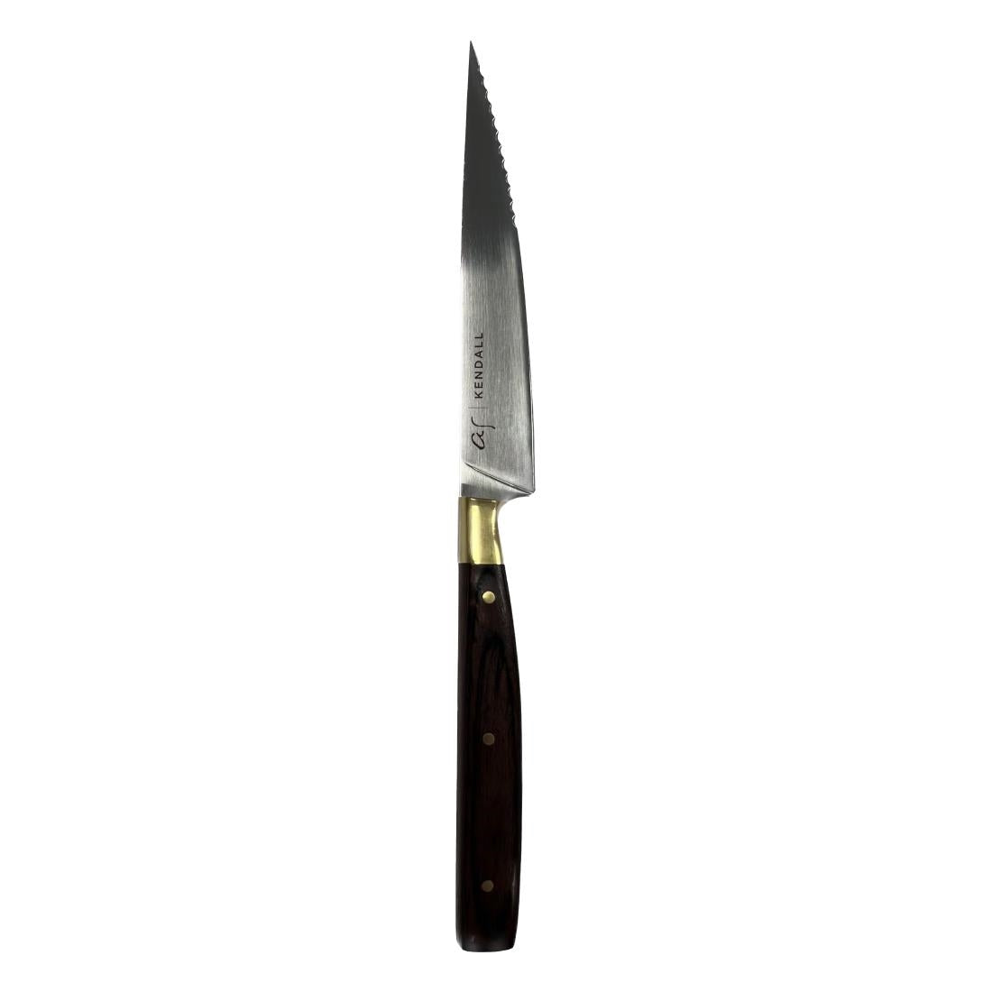 VV4314 Adam Simha Kendall Steak Knives Brass 24.1cm (Pack of 6)
