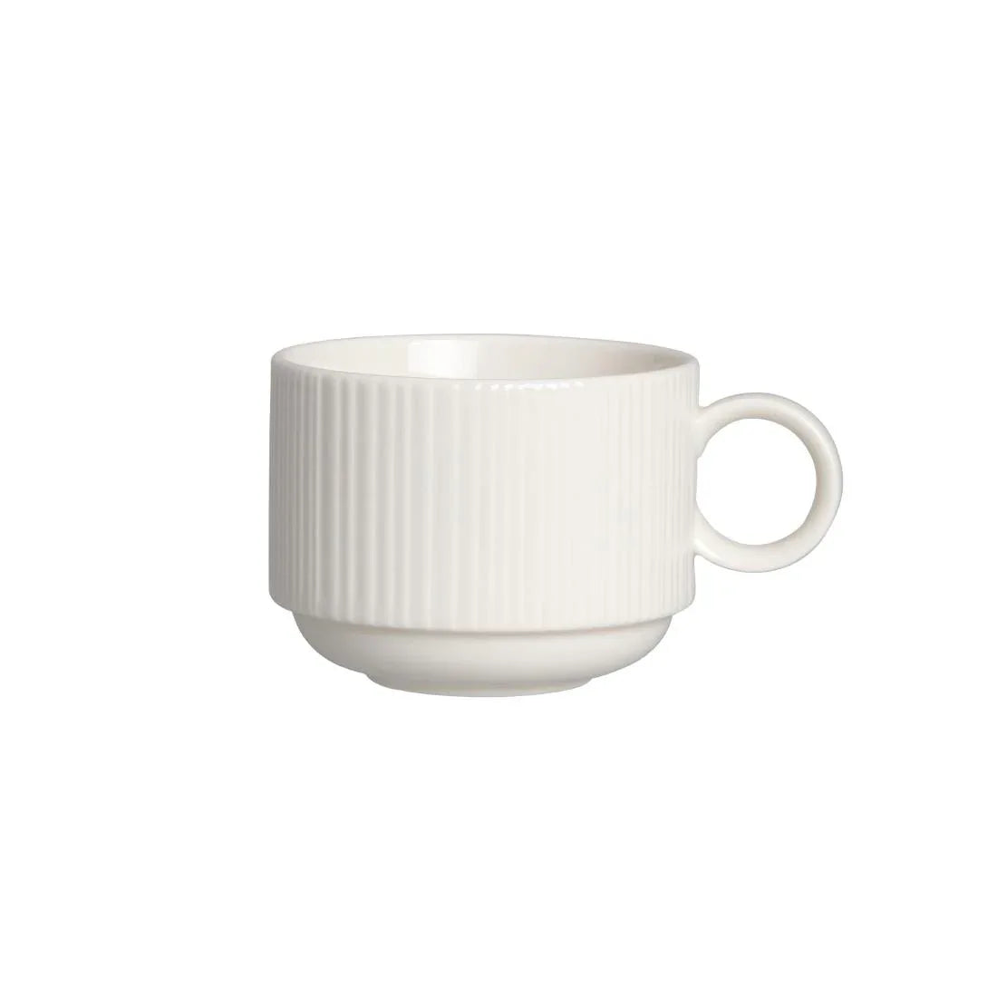 VV4386 Steelite Concorde Stacking Cups 212.5ml (Pack of 12)
