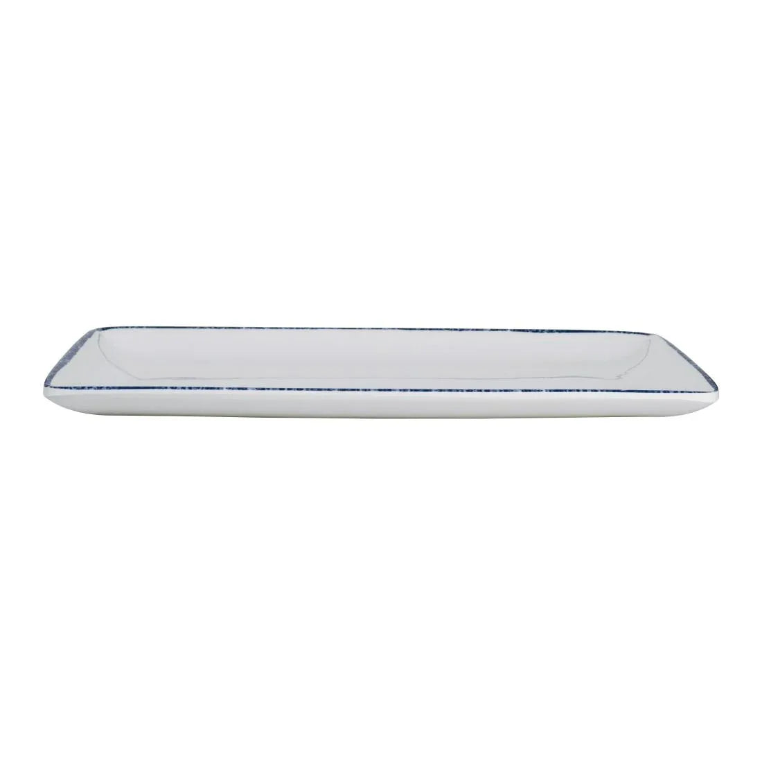 VV4406 Steelite Blue Dapple Rectangle Trays 305 x 191mm (Pack of 12)