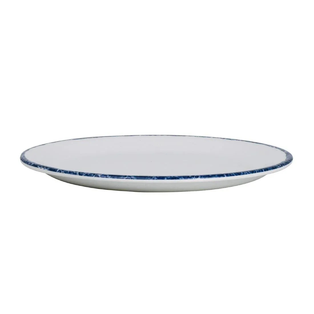 VV4409 Steelite Blue Dapple Coupe Plates 203mm (Pack of 12)