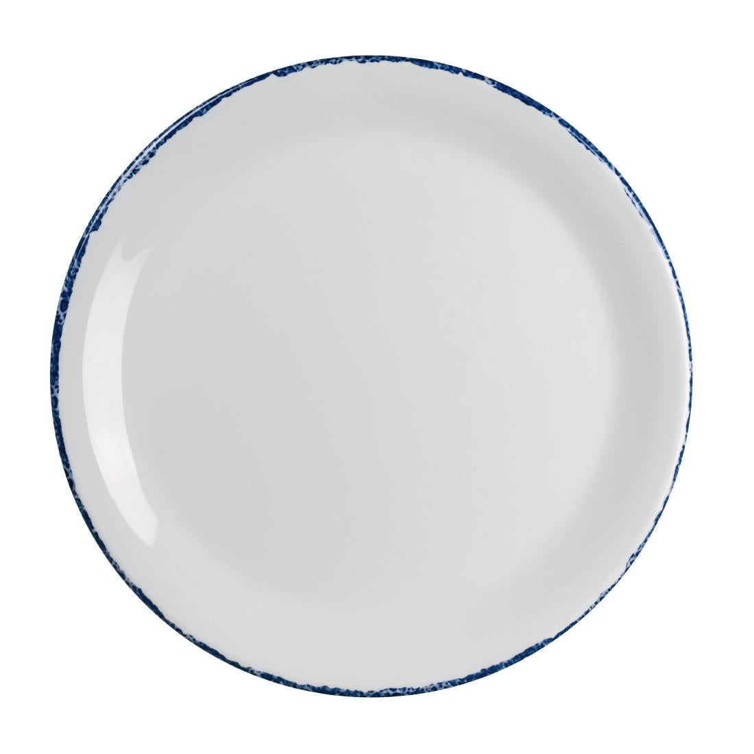 VV4410 Steelite Blue Dapple Coupe Plates 254mm (Pack of 12)