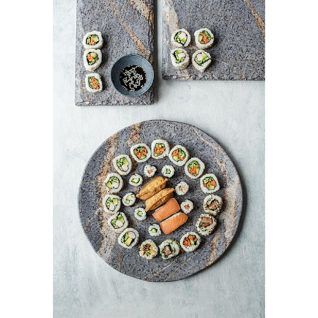 VV4414 Steelite Quarry Round Platters 349mm (Pack of 3)