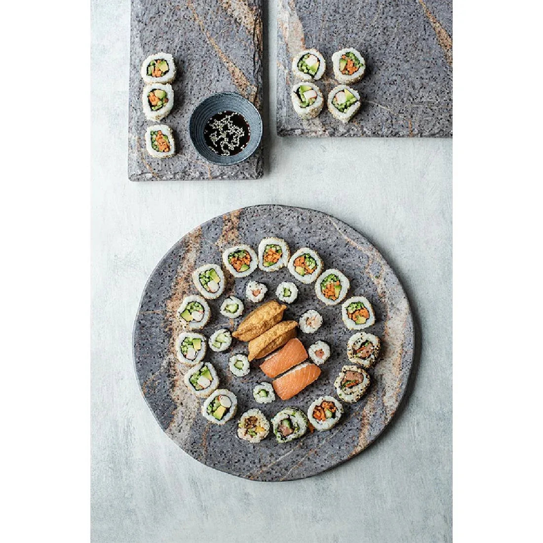 VV4414 Steelite Quarry Round Platters 349mm (Pack of 3)