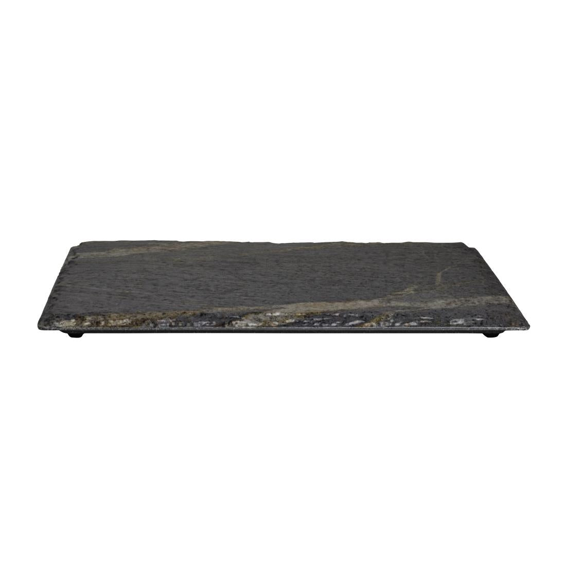 VV4417 Steelite Quarry Rectangular Trays GN 1/2 (Pack of 2)