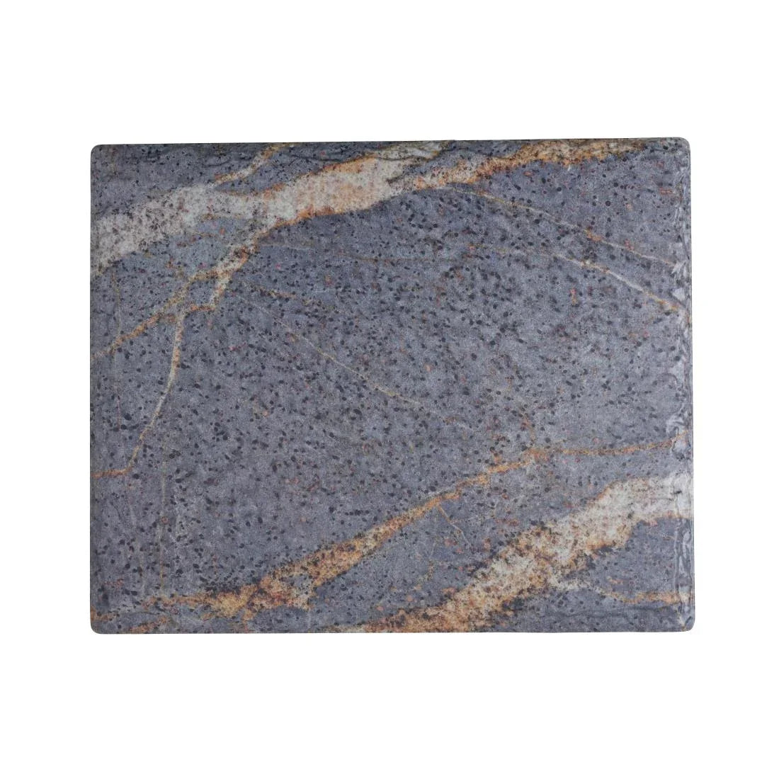 VV4417 Steelite Quarry Rectangular Trays GN 1/2 (Pack of 2)
