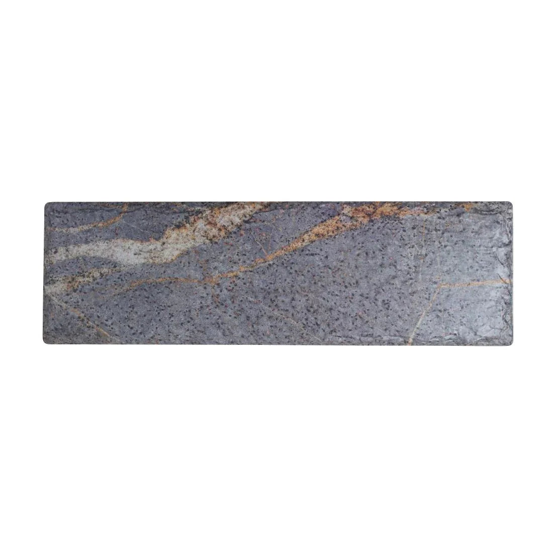VV4418 Steelite Quarry Rectangular Trays GN 2/4 (Pack of 2)