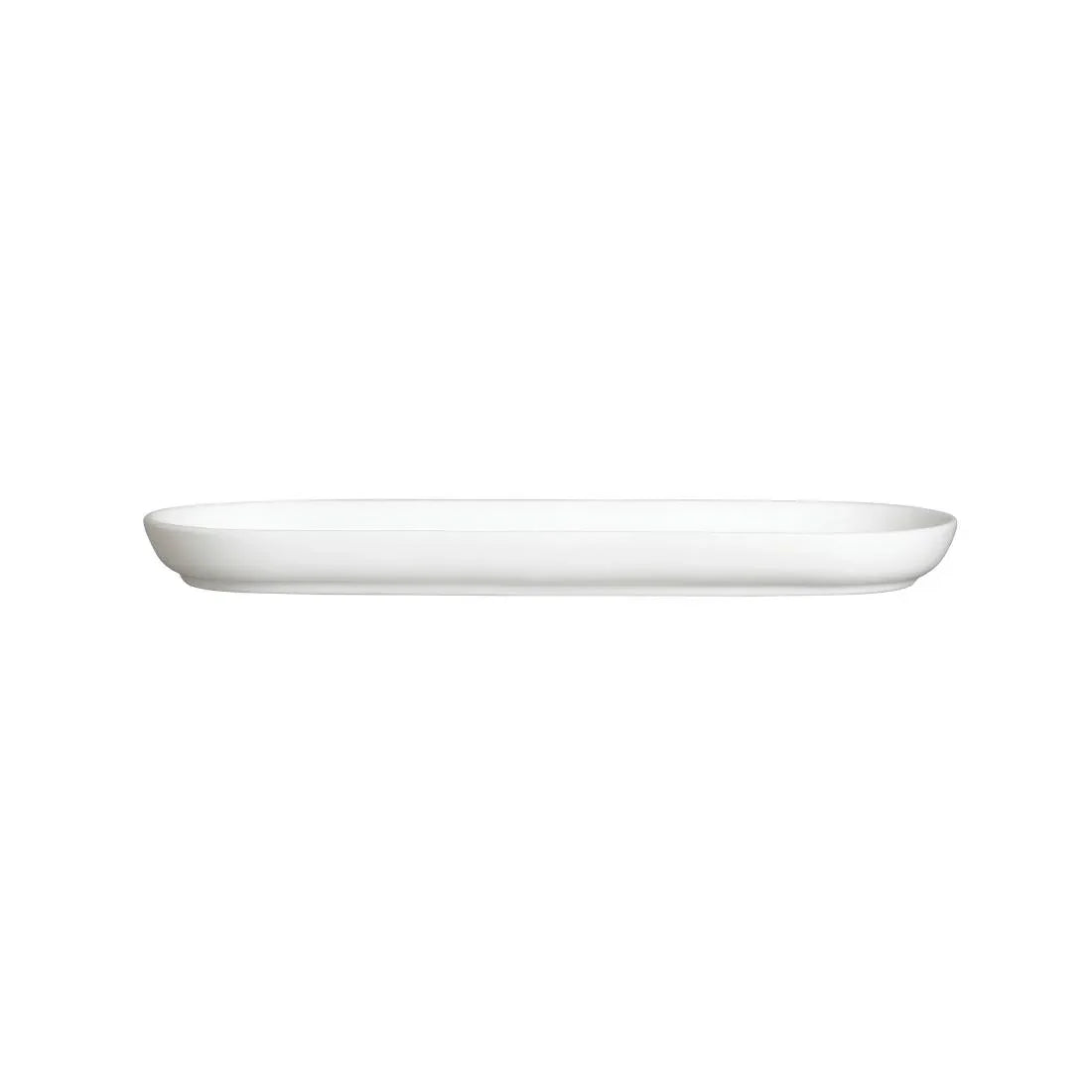 VV4422 Steelite Oblong Platters White 254x92mm (Pack of 12)