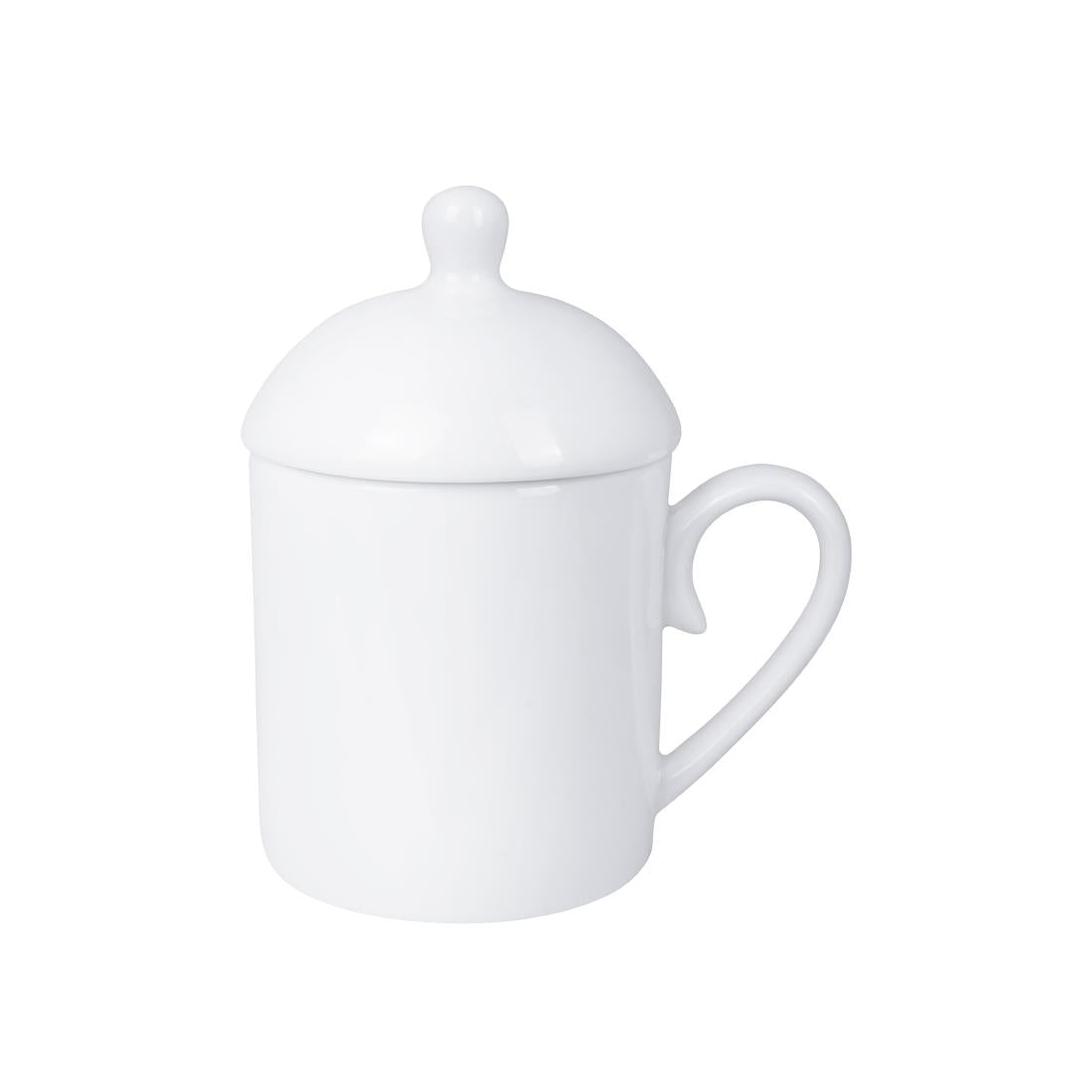 VV4423 Steelite Espresso Cup Covers White 62mm (Pack of 12)