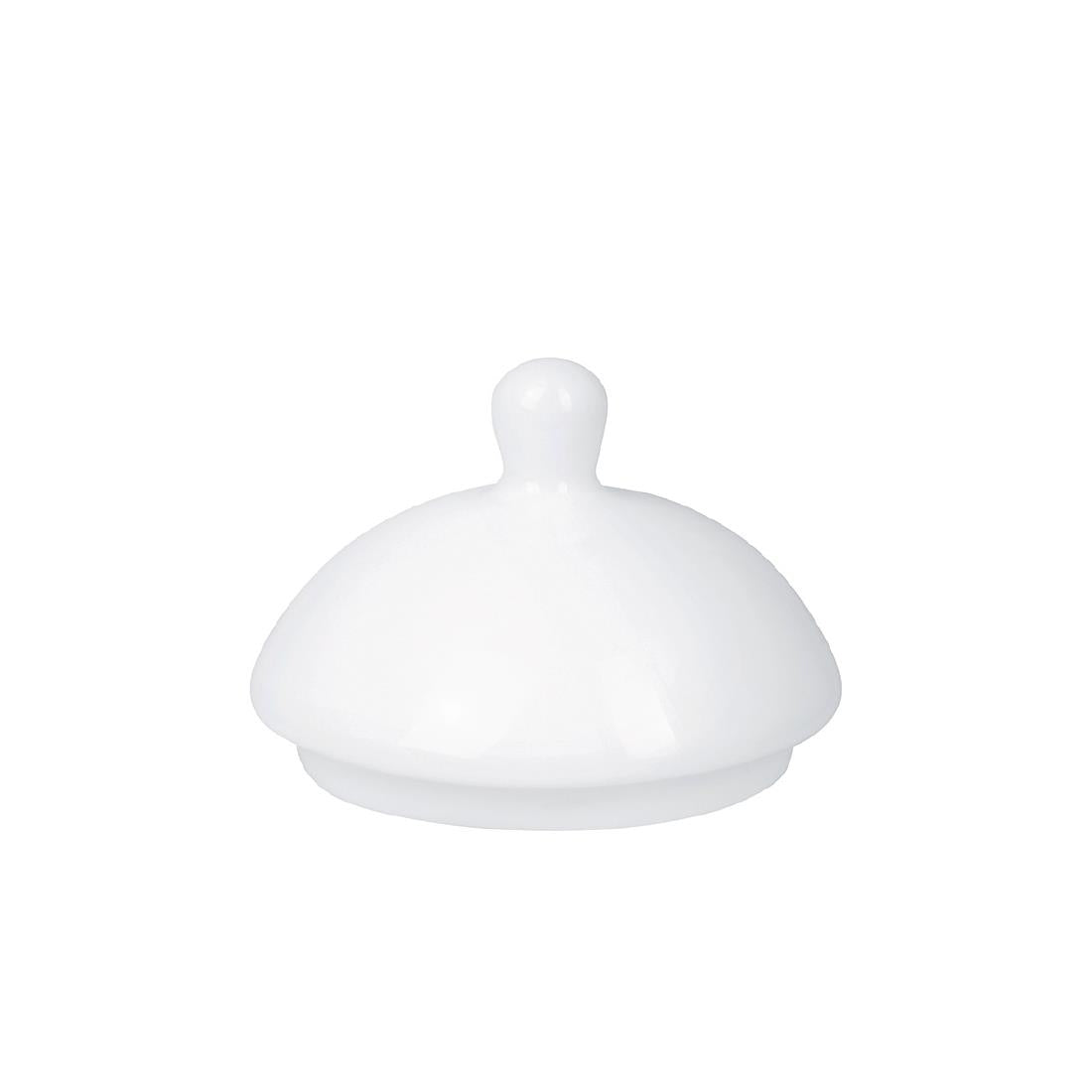 VV4423 Steelite Espresso Cup Covers White 62mm (Pack of 12)