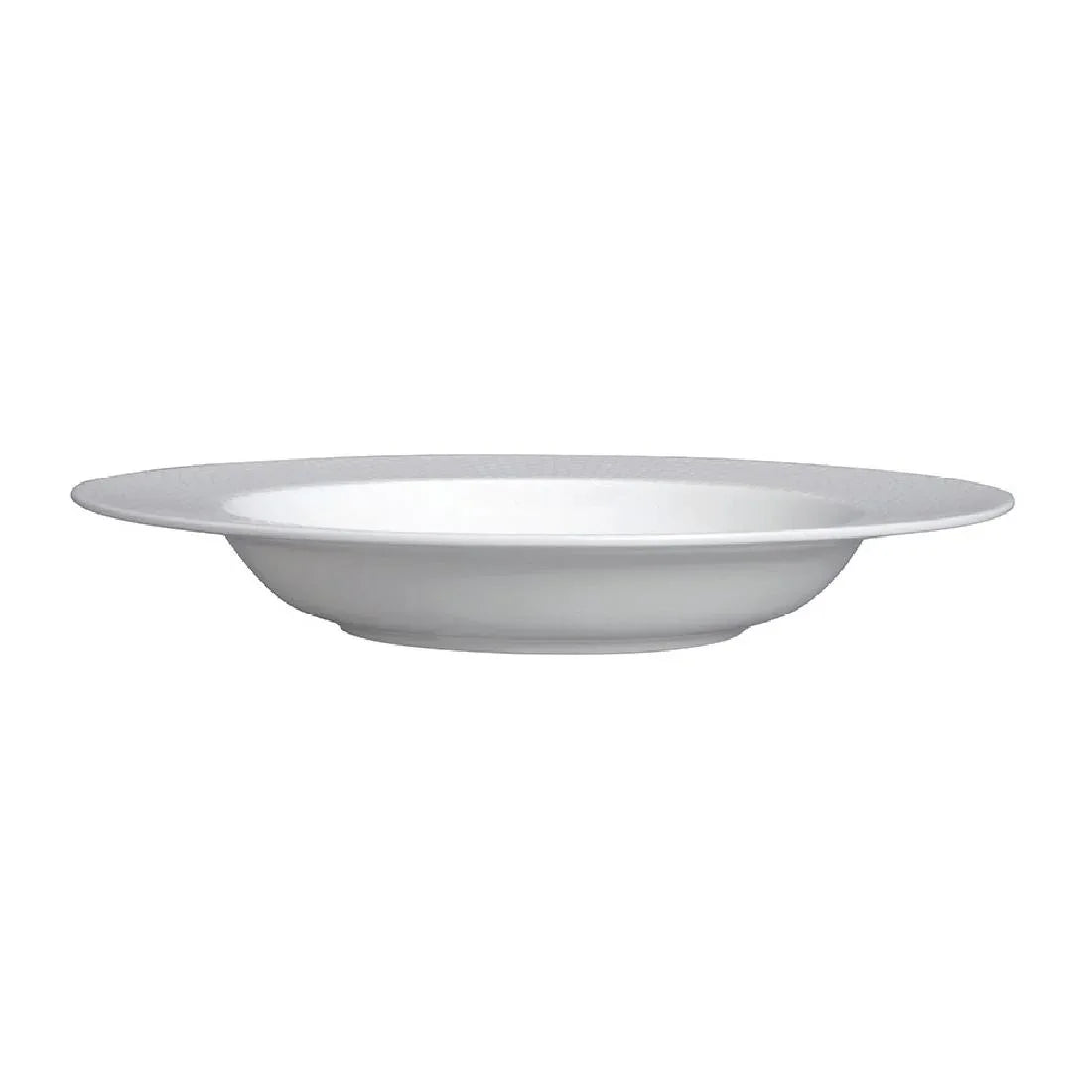 VV4461 William Edwards Quanta Rim Bowls - Classic White 220mm (Pack of 12)