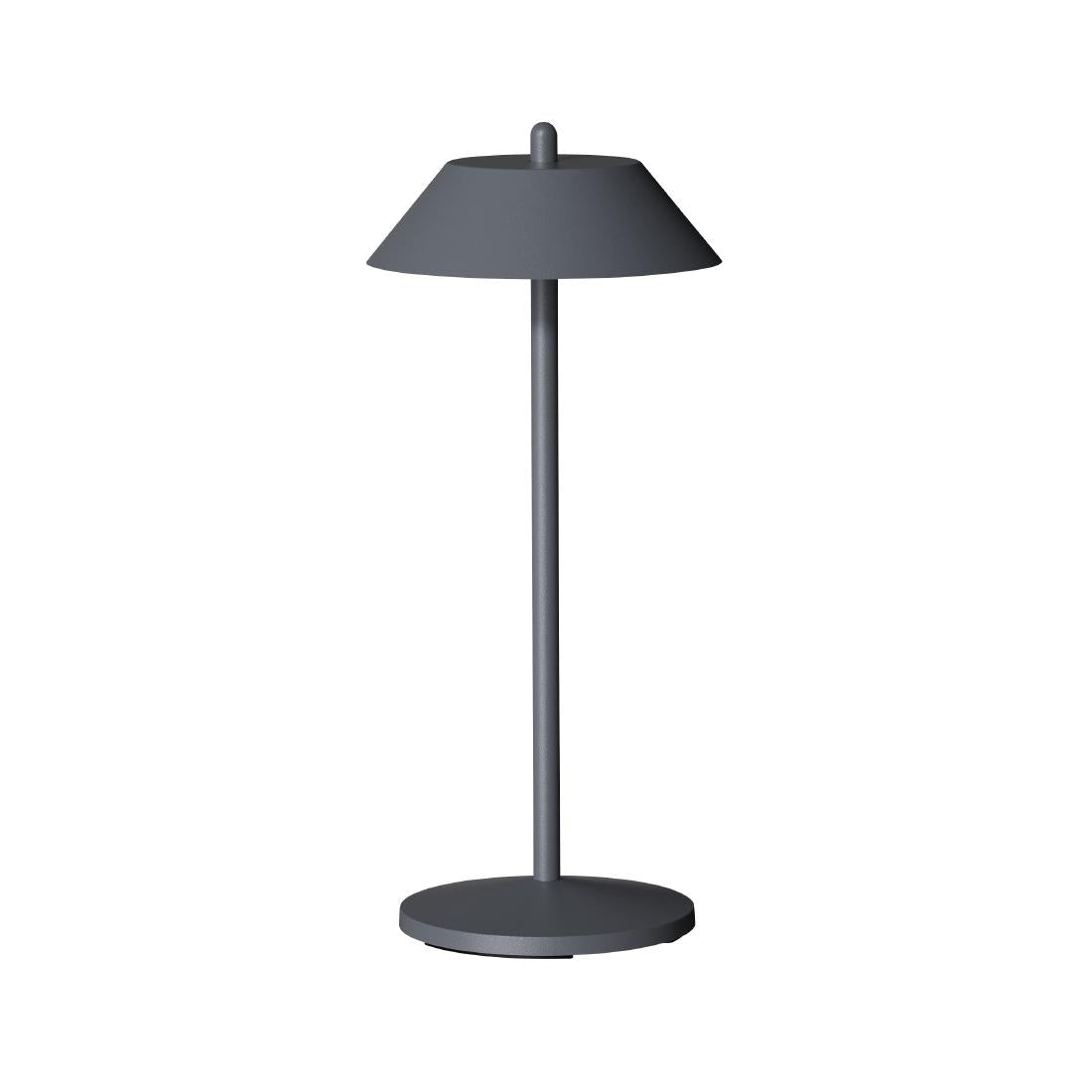 VV4496 Pirlo Dark Grey LED Rechargeable Table Lamp