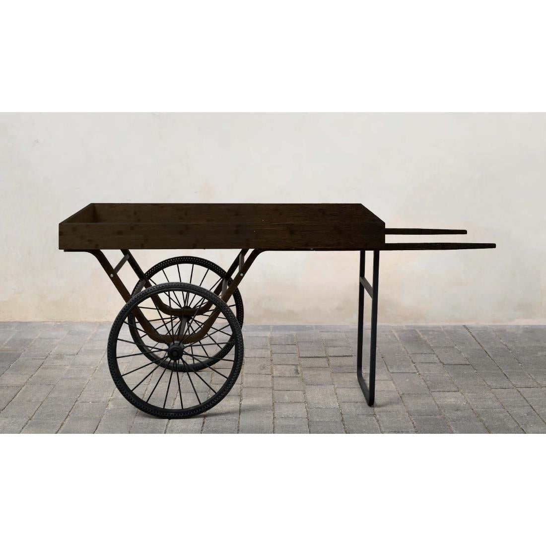 VV4504 Mogogo Cantine Cart Crate Support Shelf Dark Bamboo 1410x265mm