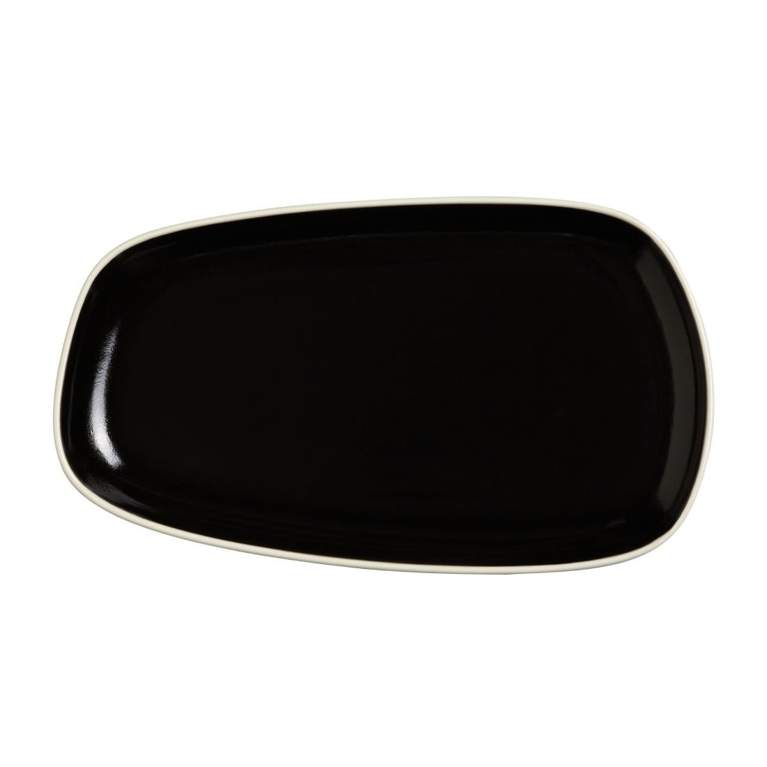 VV4513 Steelite Nyx Nordic Platters Black 338mm (Pack of 6)