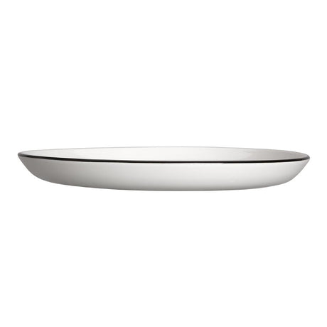 VV4516 Steelite Asteria Nordic Coupe Plates White 280mm (Pack of 12)