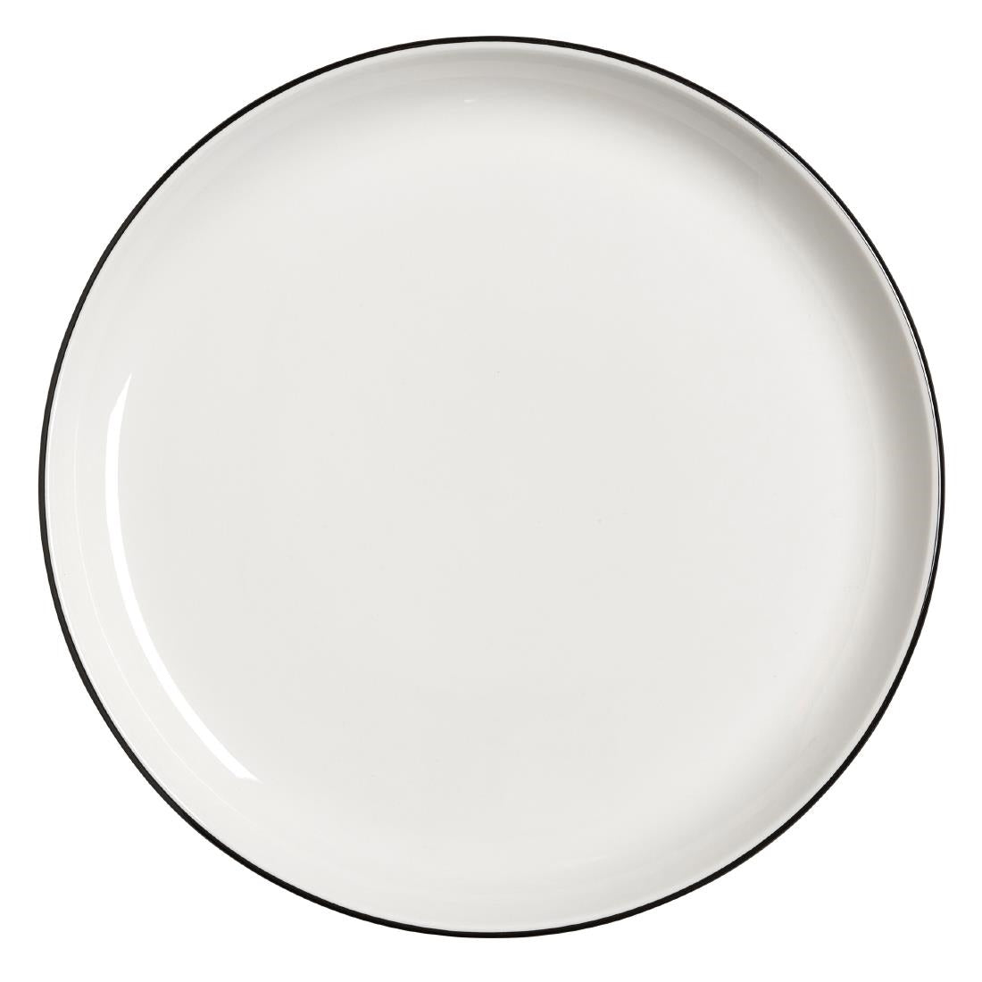 VV4516 Steelite Asteria Nordic Coupe Plates White 280mm (Pack of 12)