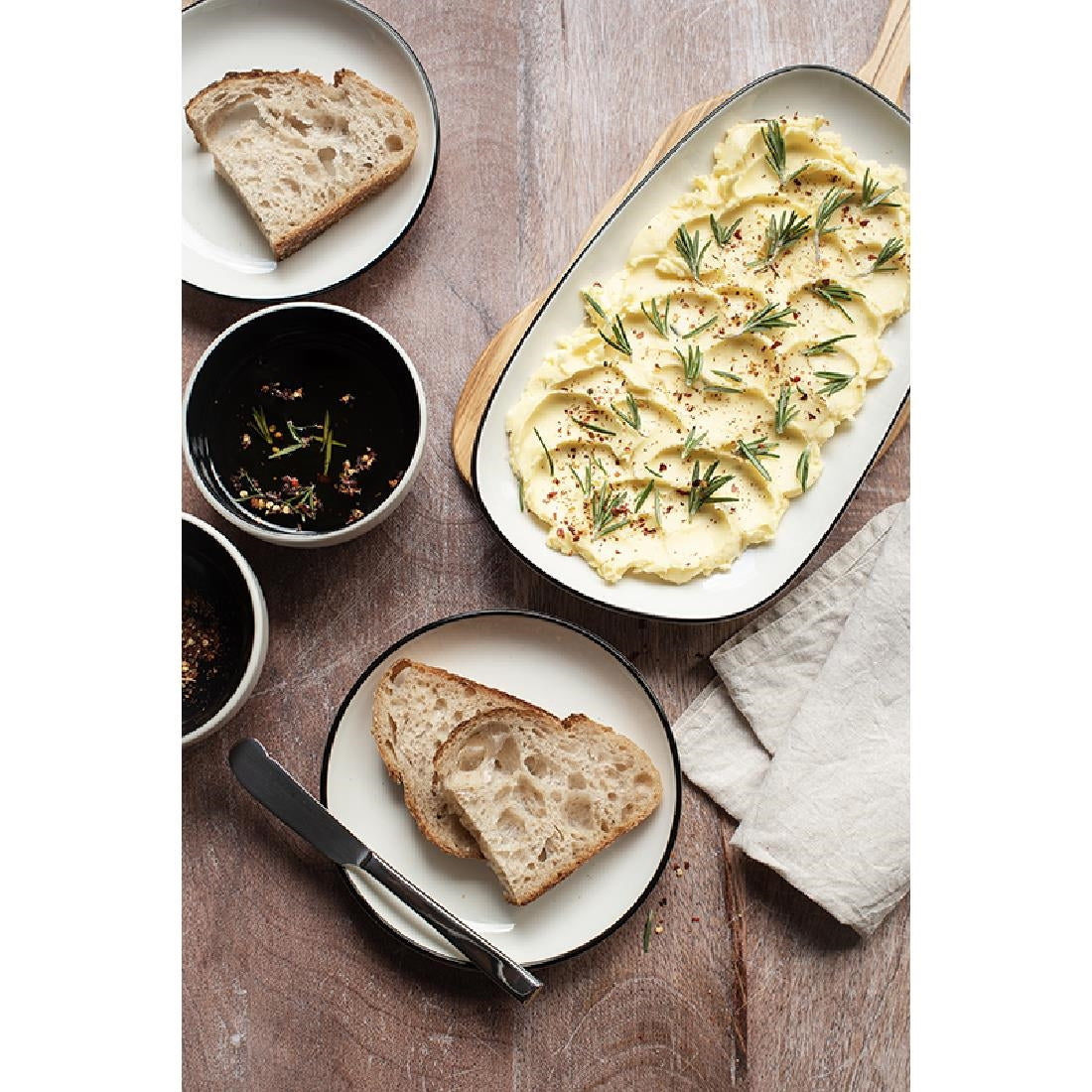 VV4516 Steelite Asteria Nordic Coupe Plates White 280mm (Pack of 12)