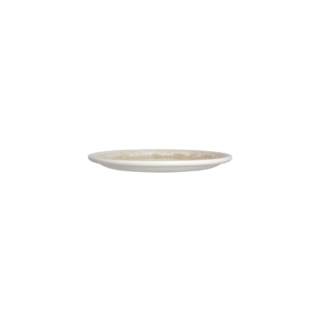 VV4559 Steelite Petra Dune Coupe Plates Beige 152mm (Pack of 12)