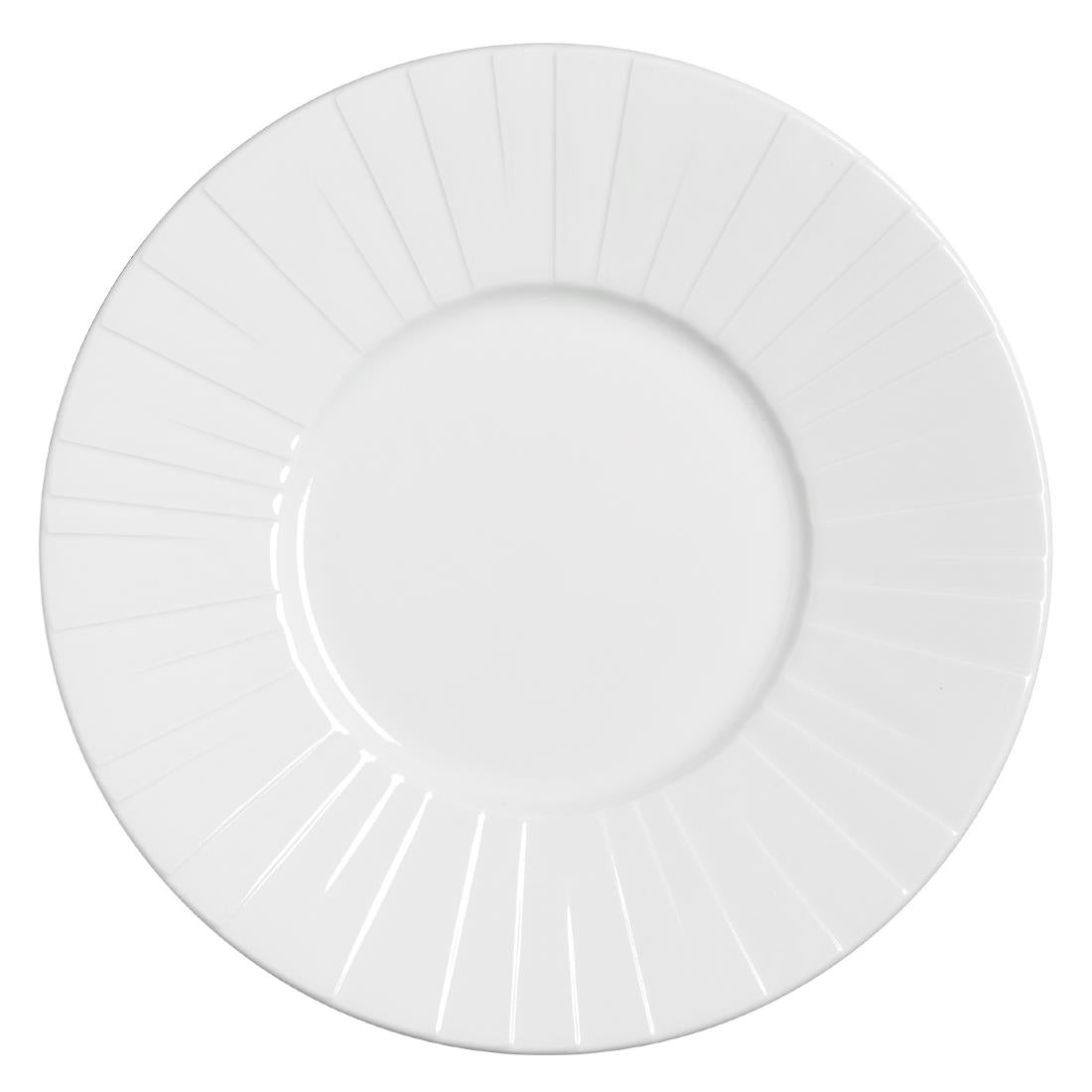 VV4563 Steelite Alina Gourmet Plates Medium Well 285mm (Pack of 6)