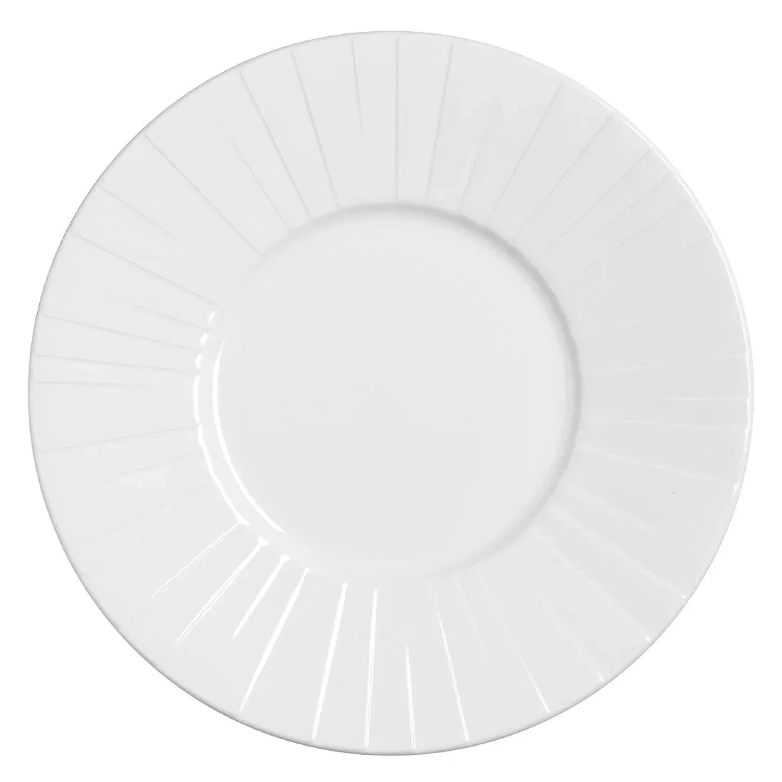 VV4563 Steelite Alina Gourmet Plates Medium Well 285mm (Pack of 6)