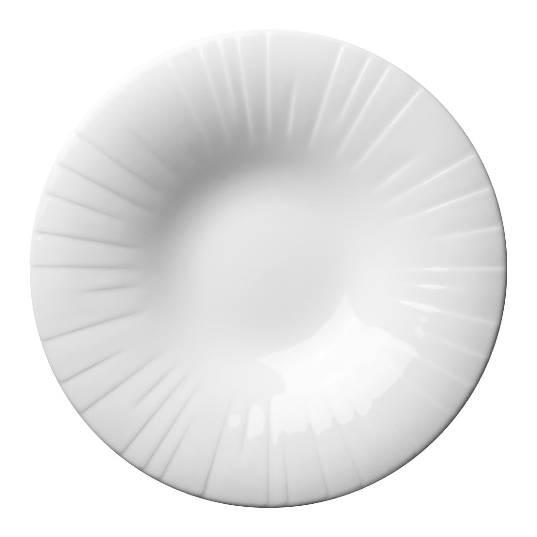 VV4566 Steelite Alina Gourmet Rimmed Coupe Bowls 285mm (Pack of 6)