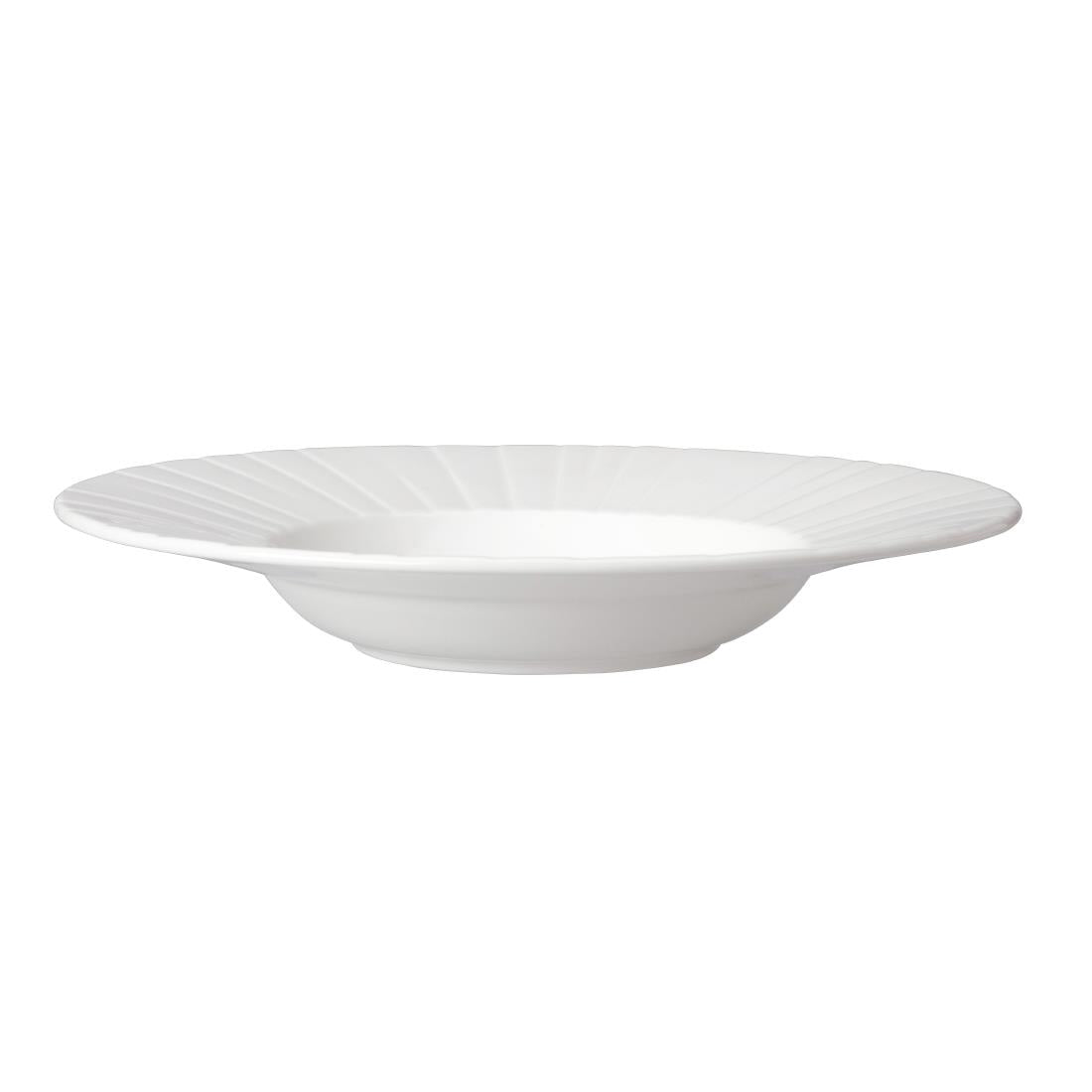 VV4568 Steelite Alina Gourmet Deep Rimmed Bowls 285mm (Pack of 6)