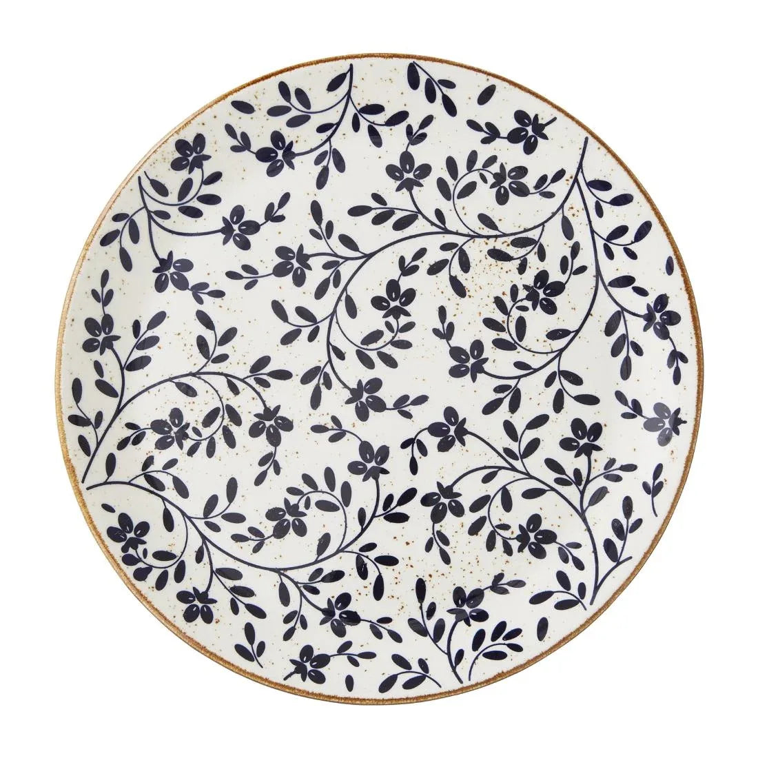 VV4601 Steelite Performance Flora Coupe Plates Blue 280mm (Pack of 12)