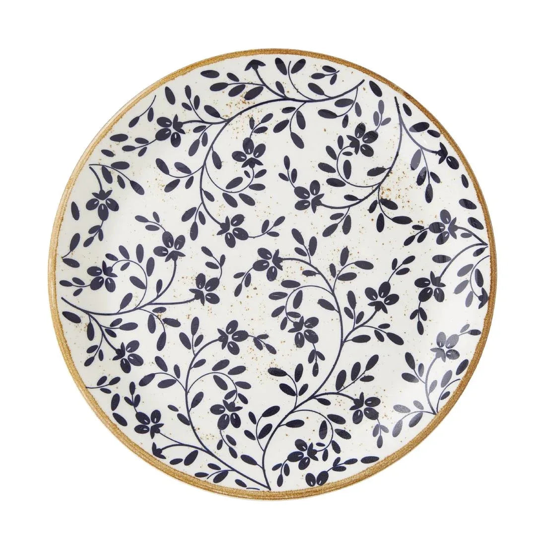 VV4602 Steelite Performance Flora Coupe Plates Blue 252mm (Pack of 12)