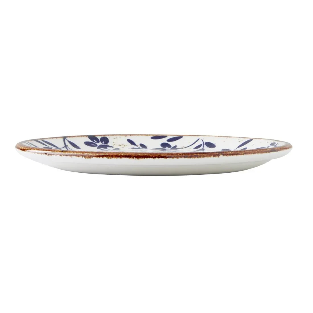 VV4604 Steelite Performance Flora Coupe Plates Blue 152mm (Pack of 12)