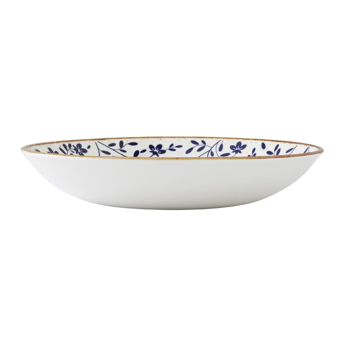 VV4605 Steelite Performance Flora Coupe Bowls Blue 255mm (Pack of 12)