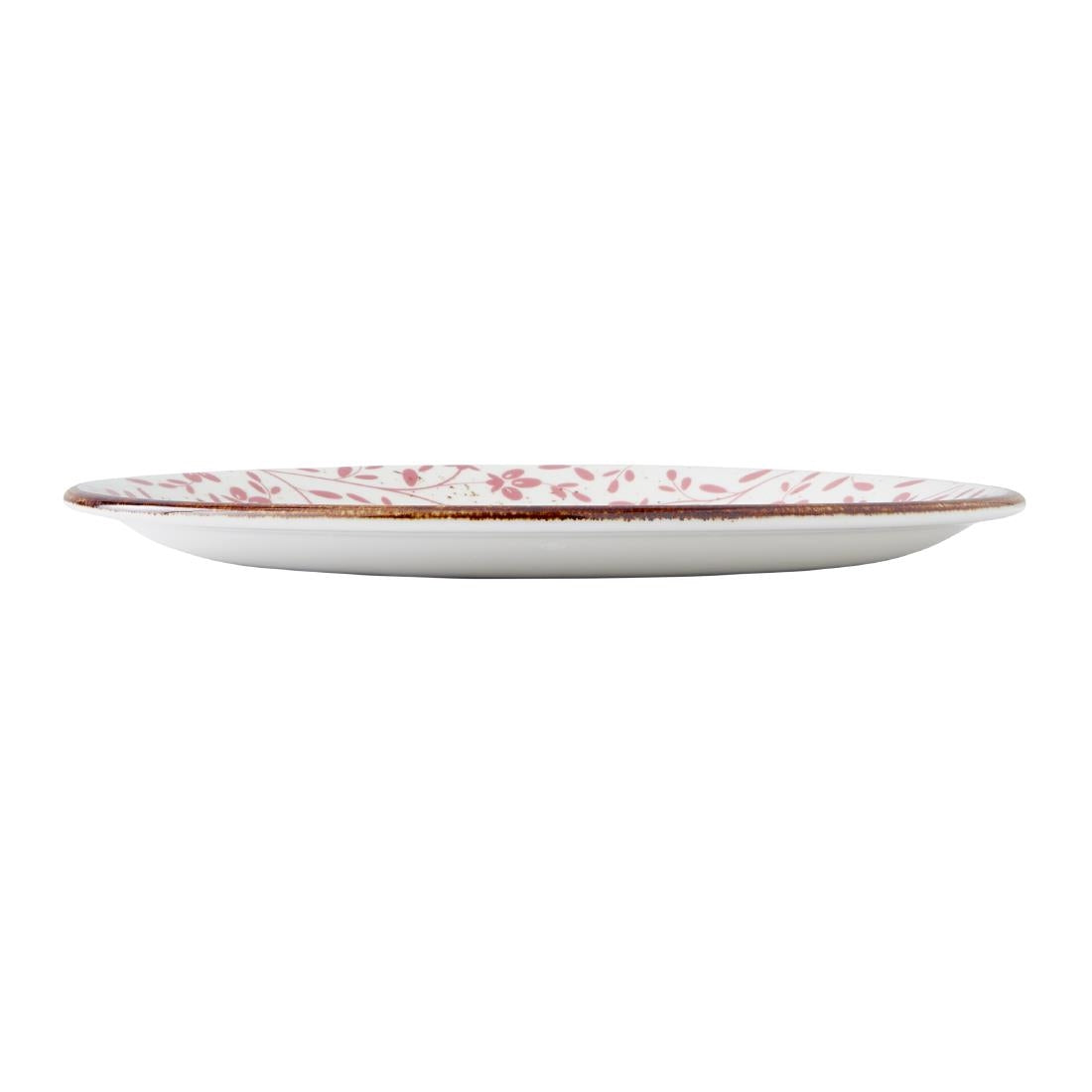 VV4608 Steelite Performance Flora Coupe Plates Pink 252mm (Pack of 12)