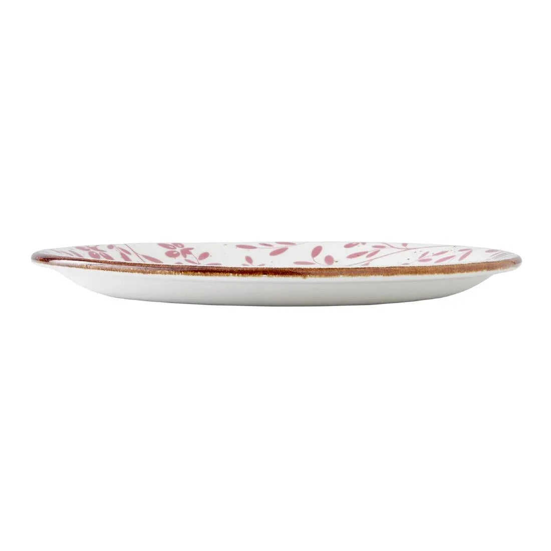 VV4609 Steelite Performance Flora Coupe Plates Pink 202mm (Pack of 12)