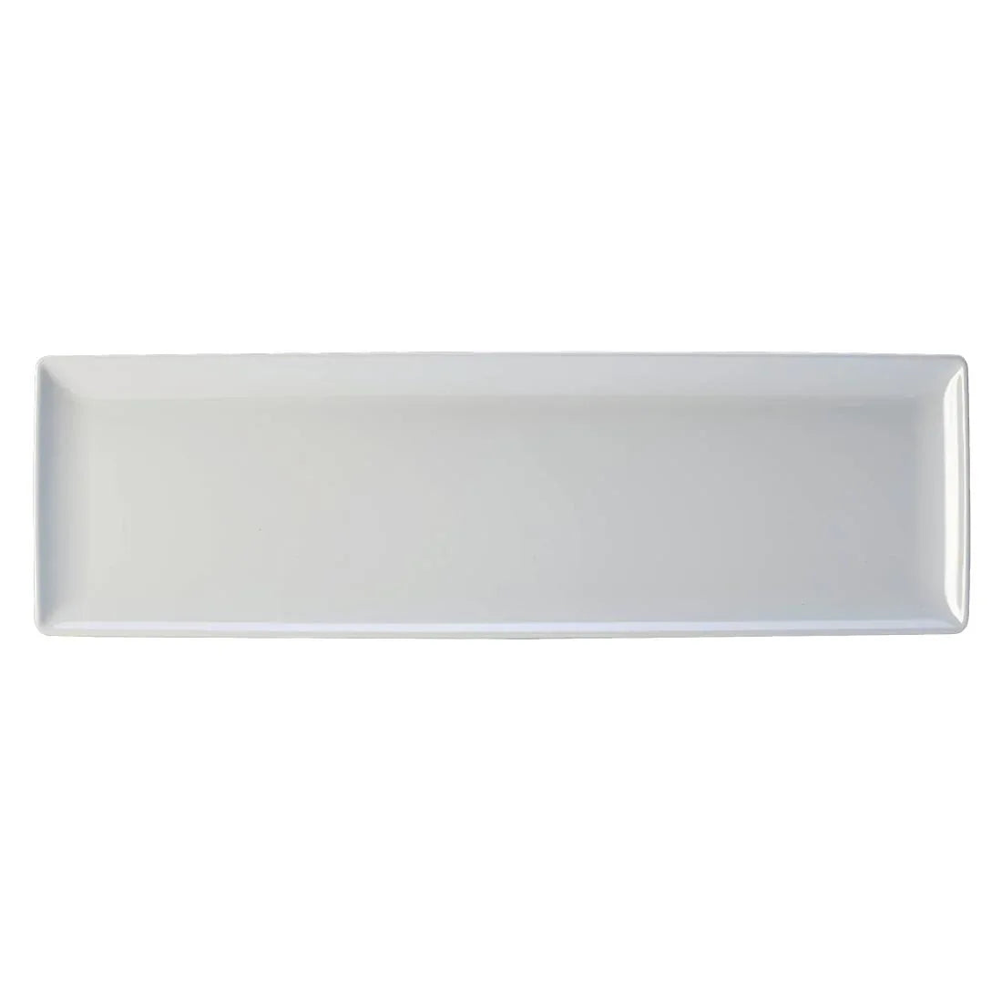 VV460 Steelite Craft Melamine Rectangular Platter White GN 2/4 - JD Catering Equipment Solutions Ltd