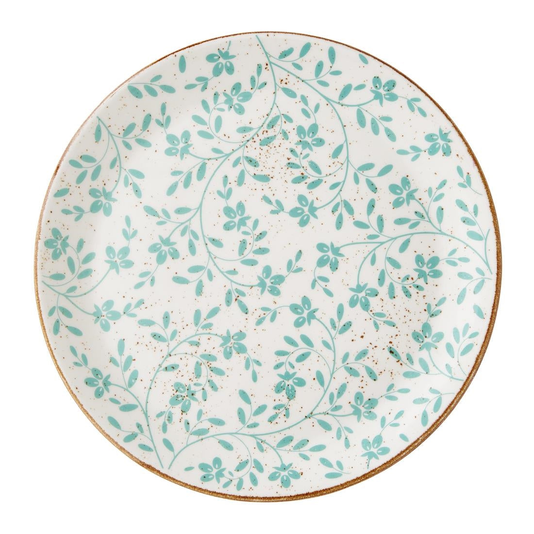 VV4613 Steelite Performance Flora Coupe Plates Aqua 280mm (Pack of 12)
