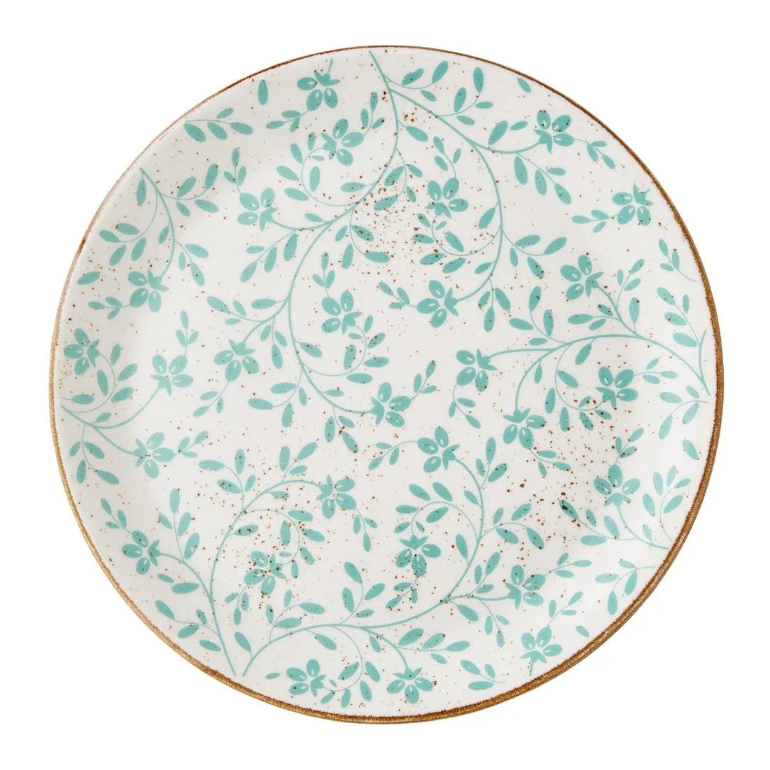 VV4613 Steelite Performance Flora Coupe Plates Aqua 280mm (Pack of 12)