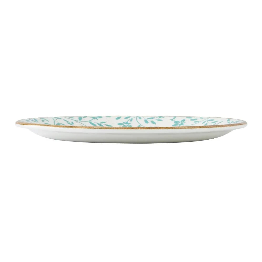 VV4614 Steelite Performance Flora Coupe Plates Aqua 252mm (Pack of 12)