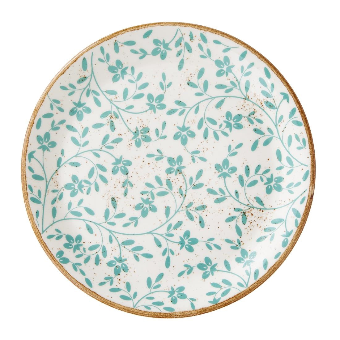 VV4614 Steelite Performance Flora Coupe Plates Aqua 252mm (Pack of 12)