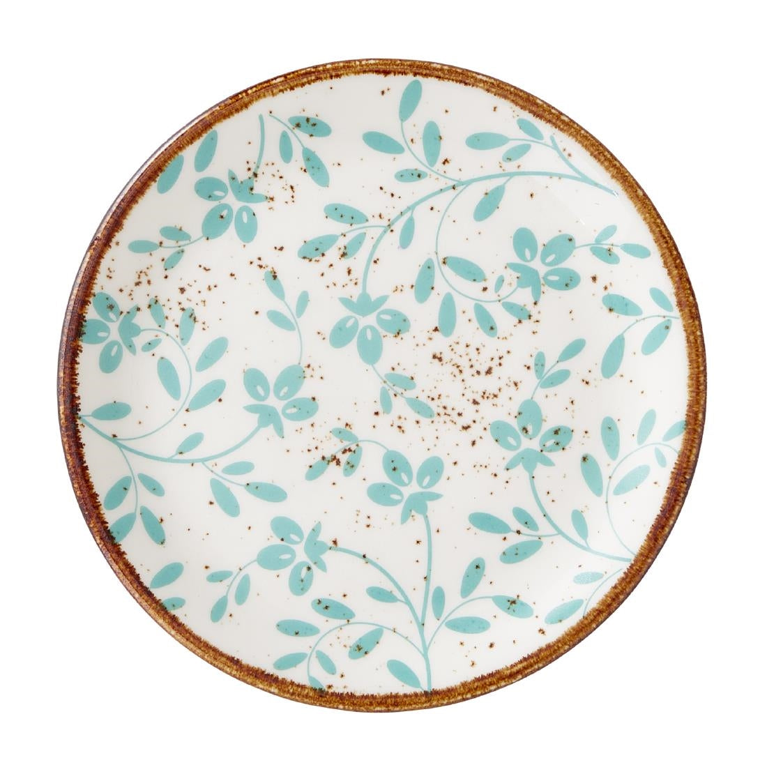 VV4616 Steelite Performance Flora Coupe Plates Aqua 152mm (Pack of 12)