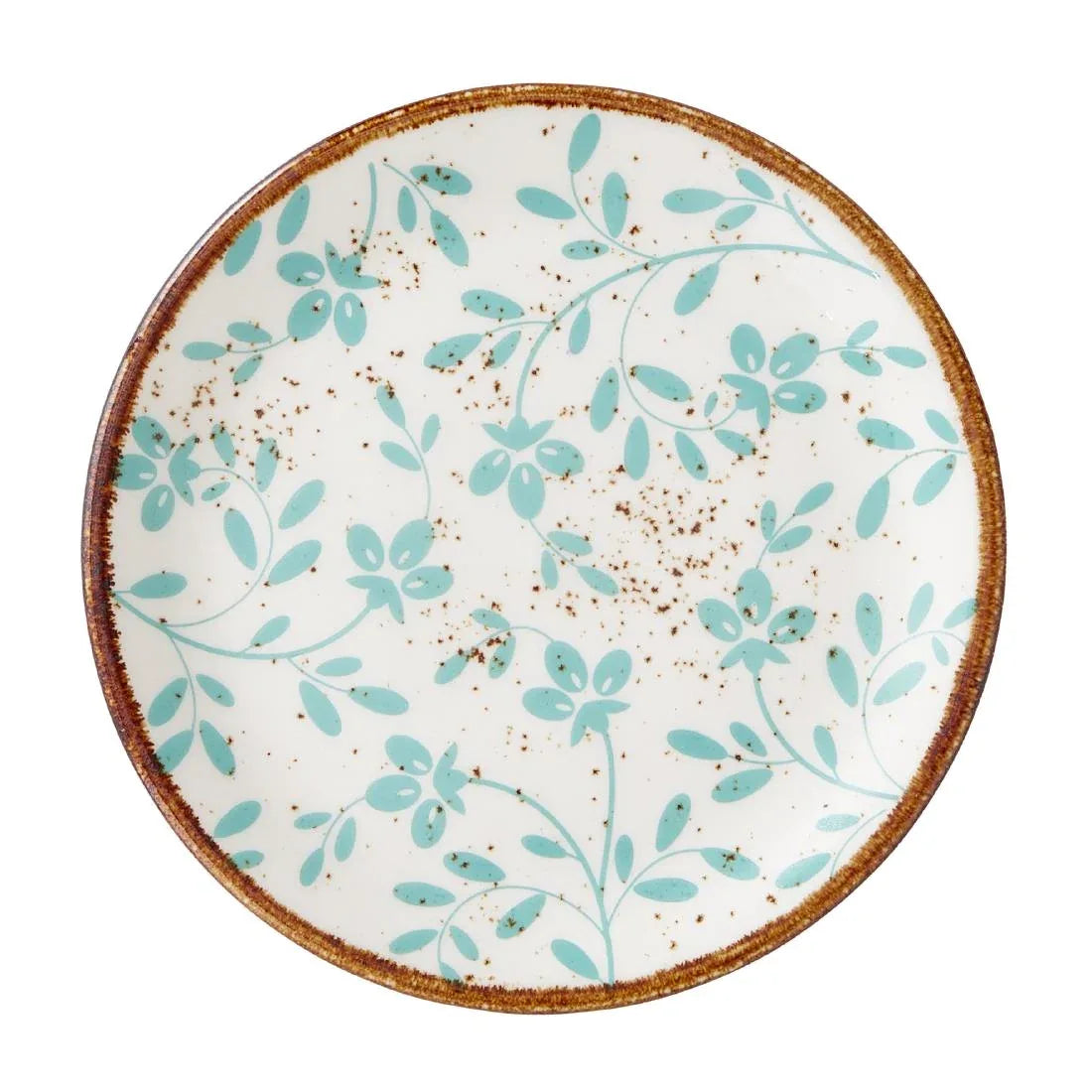 VV4616 Steelite Performance Flora Coupe Plates Aqua 152mm (Pack of 12)