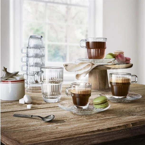 VV4629 Bormioli Rocco Barshine Double Espresso Cups 185ml (Pack of 12)