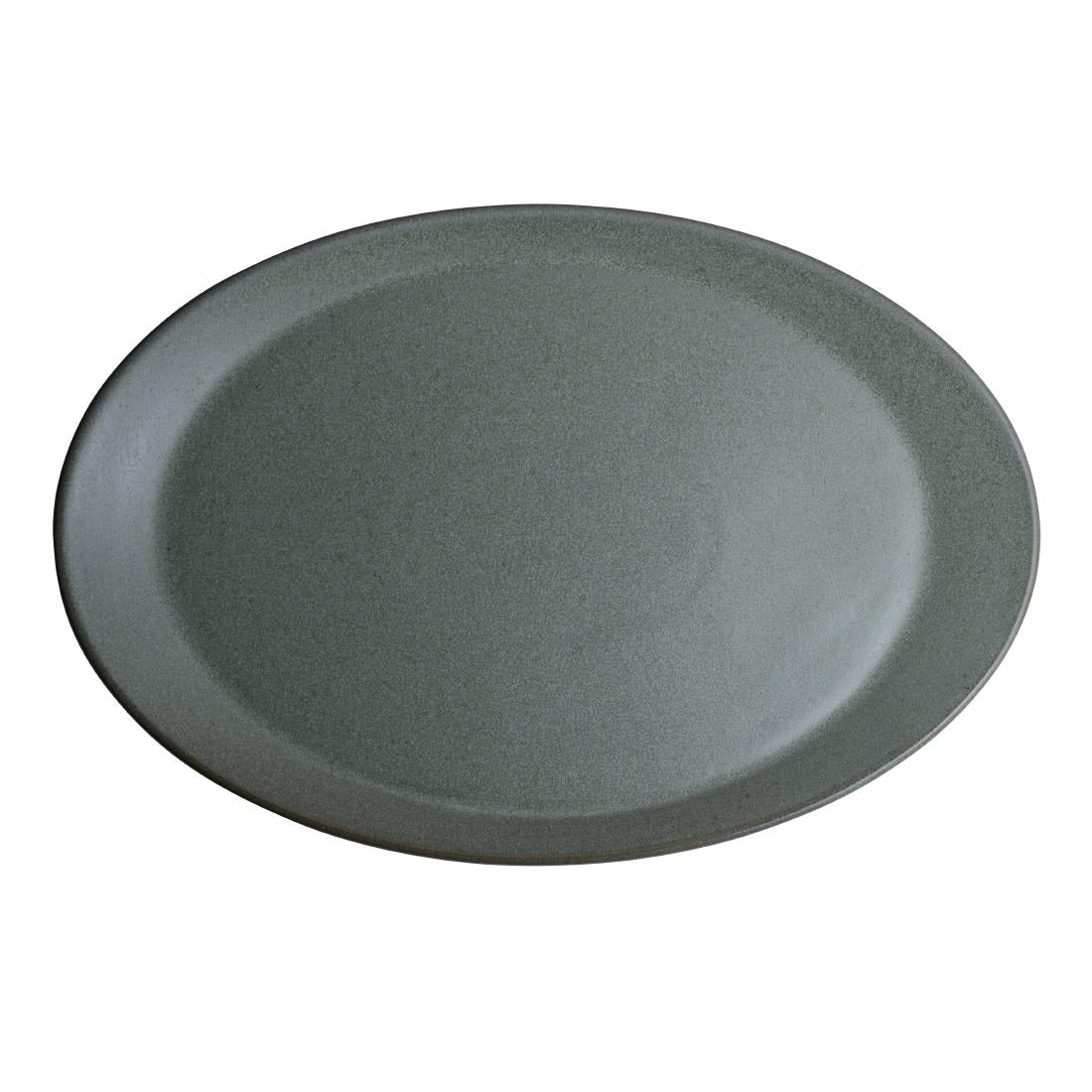 VV4640 Steelite Carnaby Oval Platters Teal 305x202mm (Pack of 12)